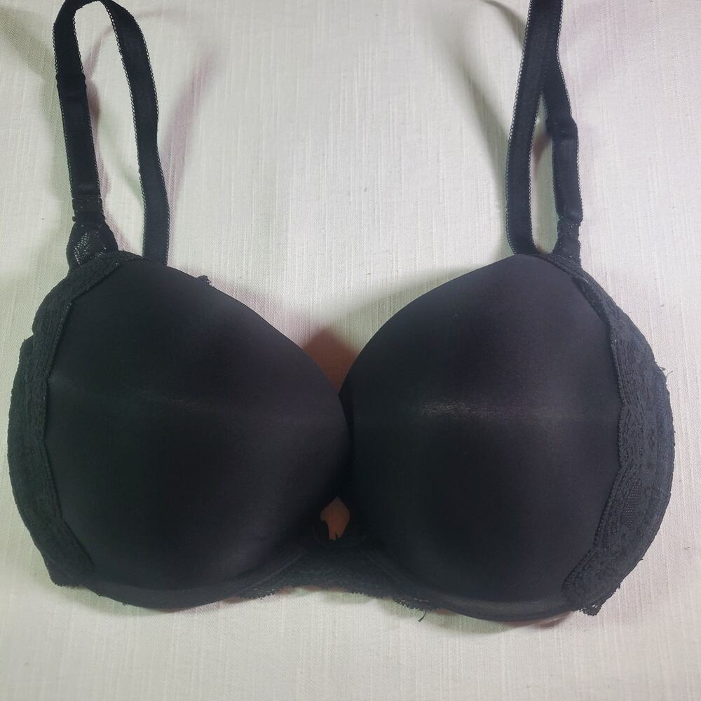 Victoria's Secret Women's Size 34DD Black Underwired T-Shirt Bra